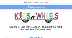 Desktop Screenshot of kidsonwheels.ca
